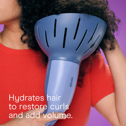 Steam Curl Refresher | 80mL Tank | 7" Diffuser | 2C–4C Hair